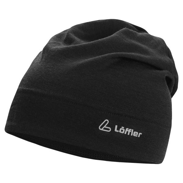 Löffler Artista Merino Wool Beanie Black