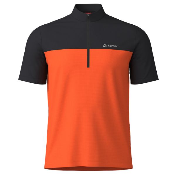 Löffler Herren Bike-Shirt HZ Orange