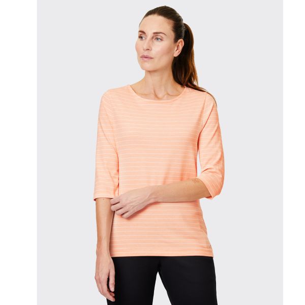 Joy Lotte Damen T-Shirt 3-4 Arm orange blush