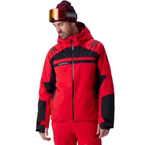 Spyder Titan Jacket Skijacke Herren Spyder Red