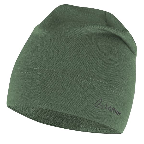 Löffler Artista Merino Wool Beanie pine