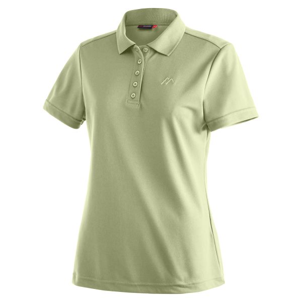 Maier Sports Ulrike Funktionspolo-Shirt Damen green foam