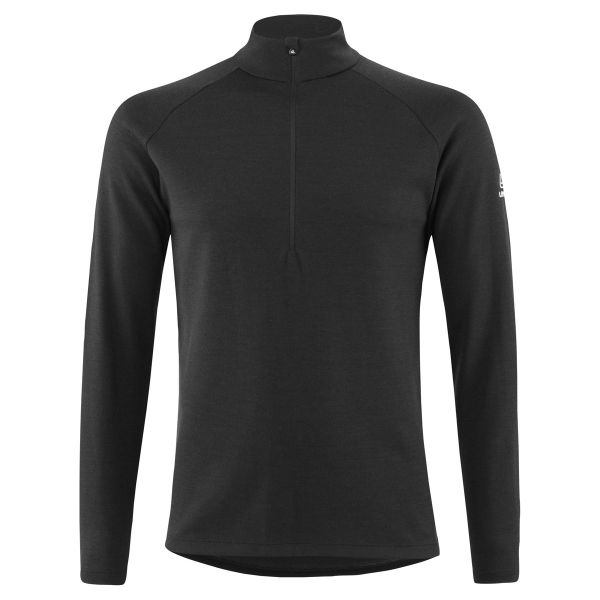 Löffler Herren Midlayer Merino Transtex® Zip-Rolli Black
