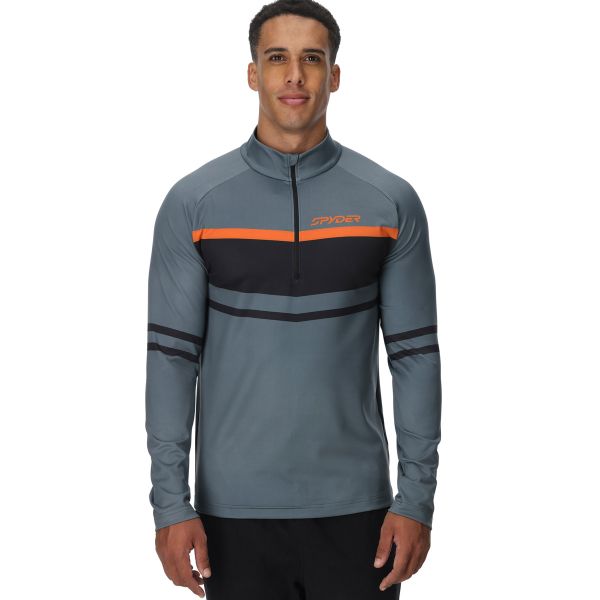 Spyder Legacy 1/2 Zip Langarmshirt slate blue