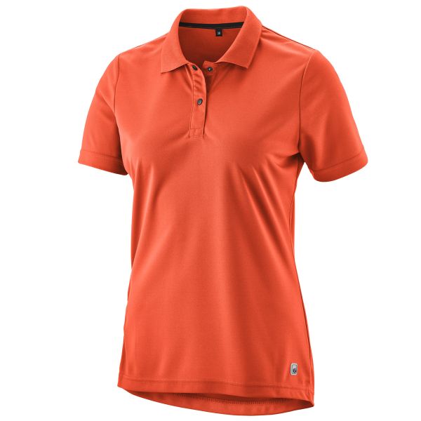 Gonso Pederoa Essential Poloshirt Damen Radpolo fiesta red
