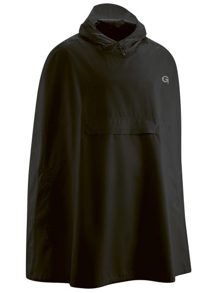 gonso fahrrad regenponcho schwarz
