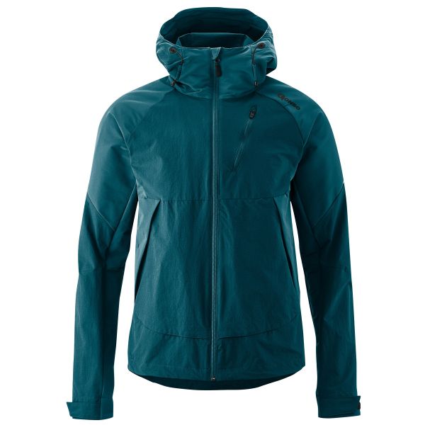 Gonso Paganella Herren Radjacke mit Kapuze torrando teal