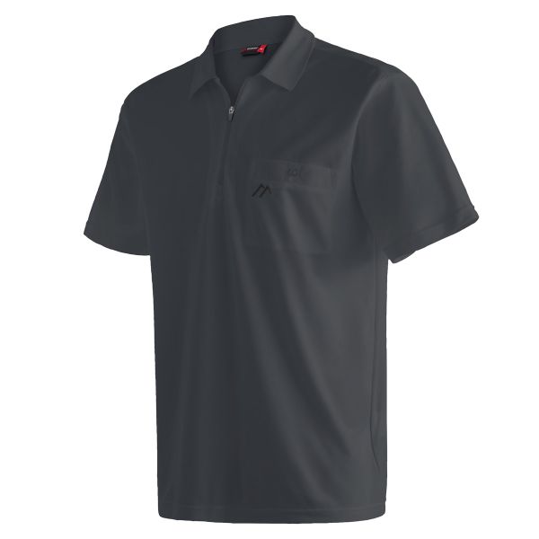 Maier Sports Arwin Poloshirt Herren black